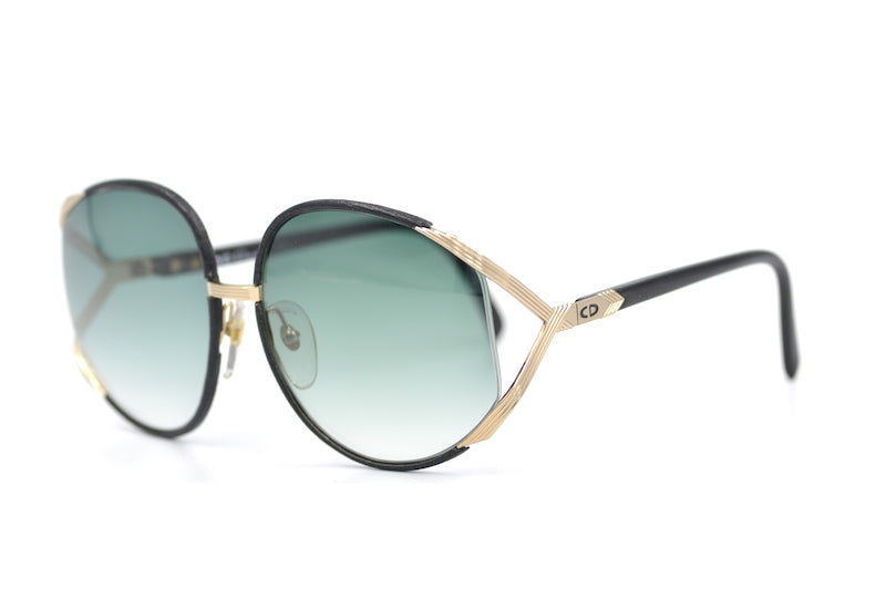 Christian Dior 2250 90 sunglasses. Vintage Dior sunglasses. Women's oversized Dior sunglasses. American Hustle Amy Adams sunglasses. 