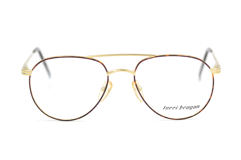 Terri Brogan 8918 41 vintage glasses. Mens vintage glasses. Stylish glasses for men. Mens aviator glasses. 