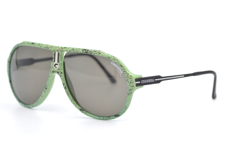 Carrera 5565 vintage sunglasses. Mens Carrera Sunglasses. Vintage Carrera sunglasses. Mens stylish sunglasses. Mens vintage sunglasses. Green aviator sunglasses.