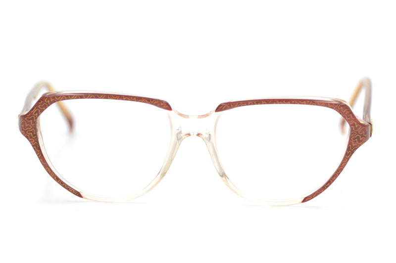 Nina Ricci 1760 vintage glasses. 80s Nina Ricci glasses. Women's stylish glasses. Women's designer glasses. Vintage glasses.