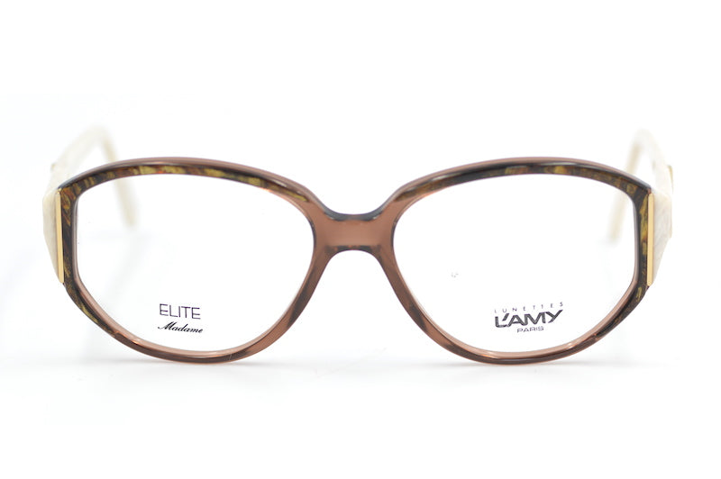 LAMY Elite 608 5519 glasses. Women's vintage glasses. Stylish women's glasses. Retro vintage glasses. 80s glasses. 