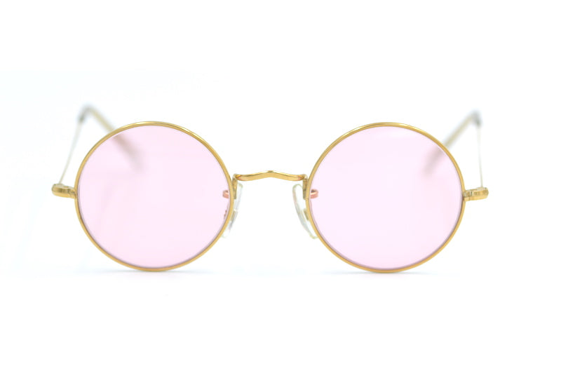 Liam Gallagher sunglasses. 90s Liam Gallagher sunglasses. Pink lens sunglasses. Pink lens glasses. John Lennon glasses. John Lennon sunglasses. Vintage sunglasses. 