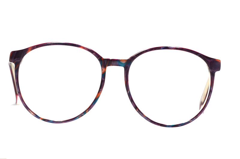 purple oversized glasses, purple vintage glasses, purple petite glasses, vintage lunettes, vintage gafas, 1980s glasses