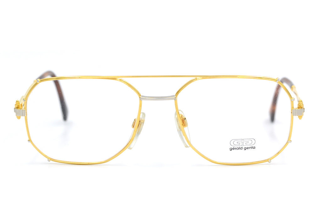 G rald Genta gold and gold 01 G rald Genta Vintage Glasses