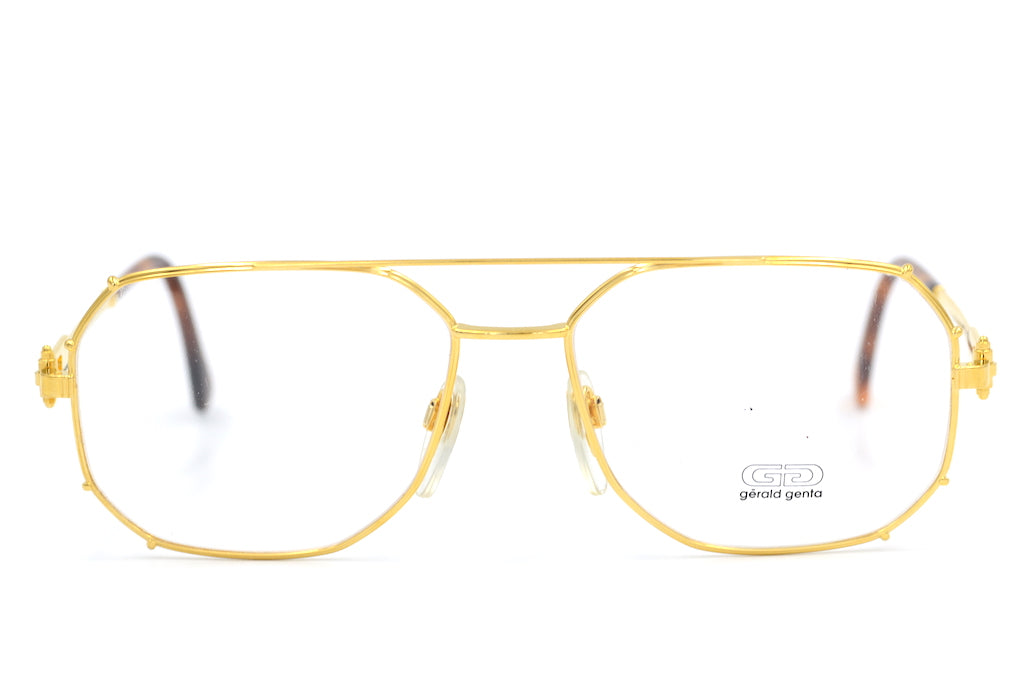 G rald Genta gold and gold 01 G rald Genta Vintage Glasses