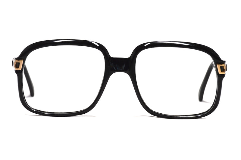 Astor vintage glasses, mens vintage glasses, black vintage glasses, black square vintage glasses