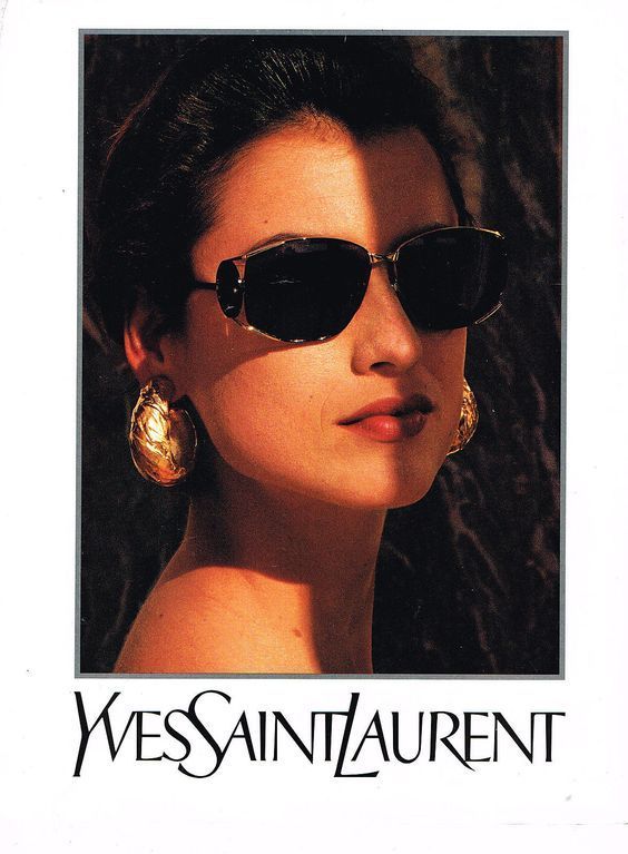 Yves Saint Laurent popular 8606 vintage sunglasses hand made in France 80's - new old stock